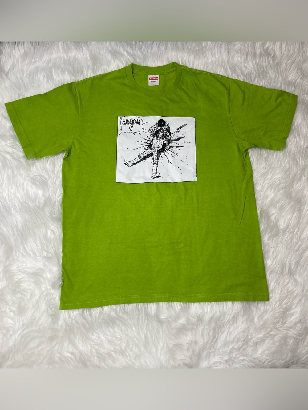 Supreme Lime Green Graphic T-Shirt